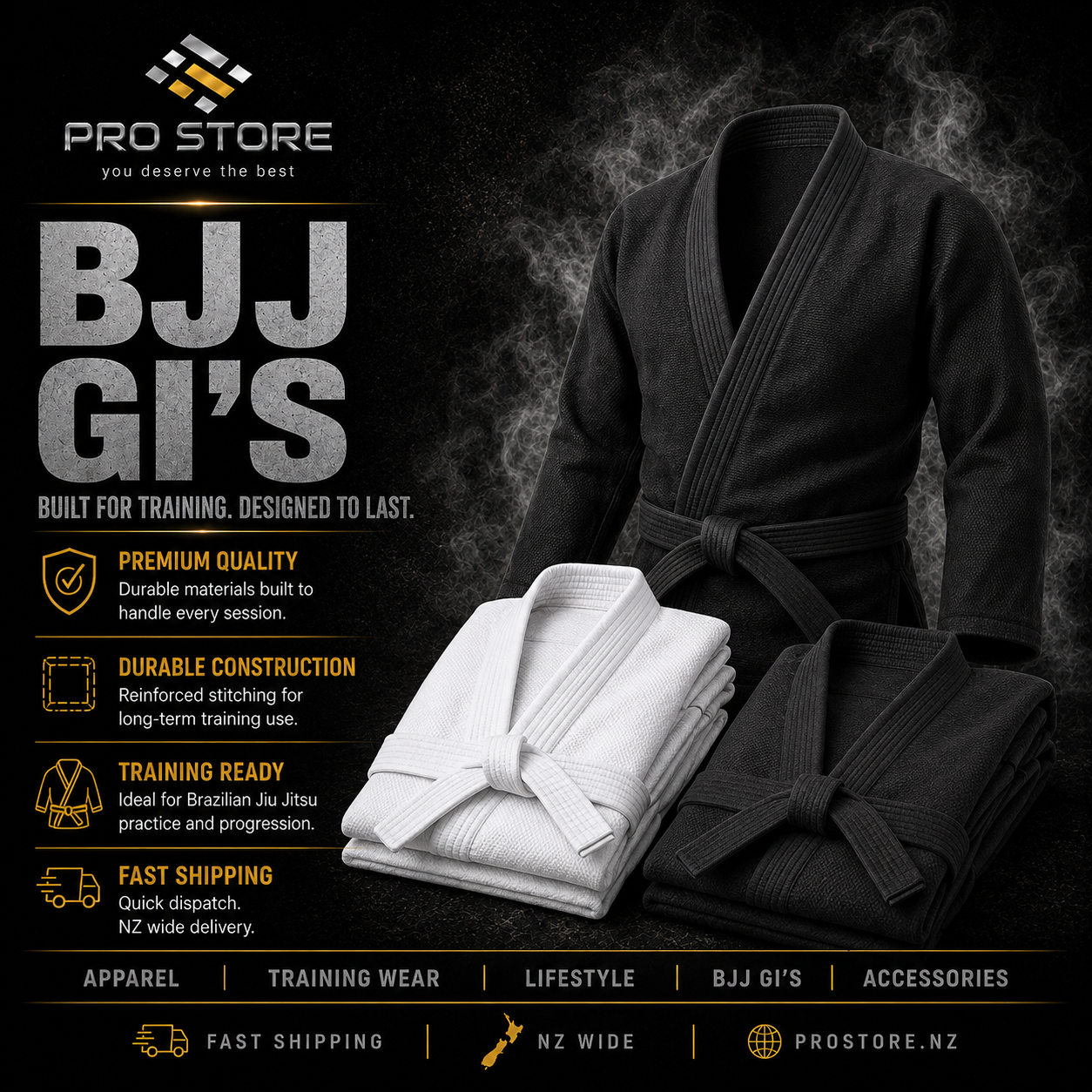 Brazilian Jiu-Jitsun Gi's