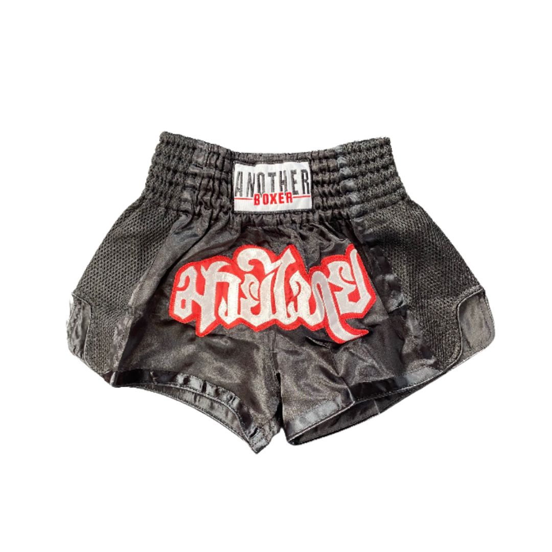 Another Boxer ERC Muay Thai Shorts black 01.jpg