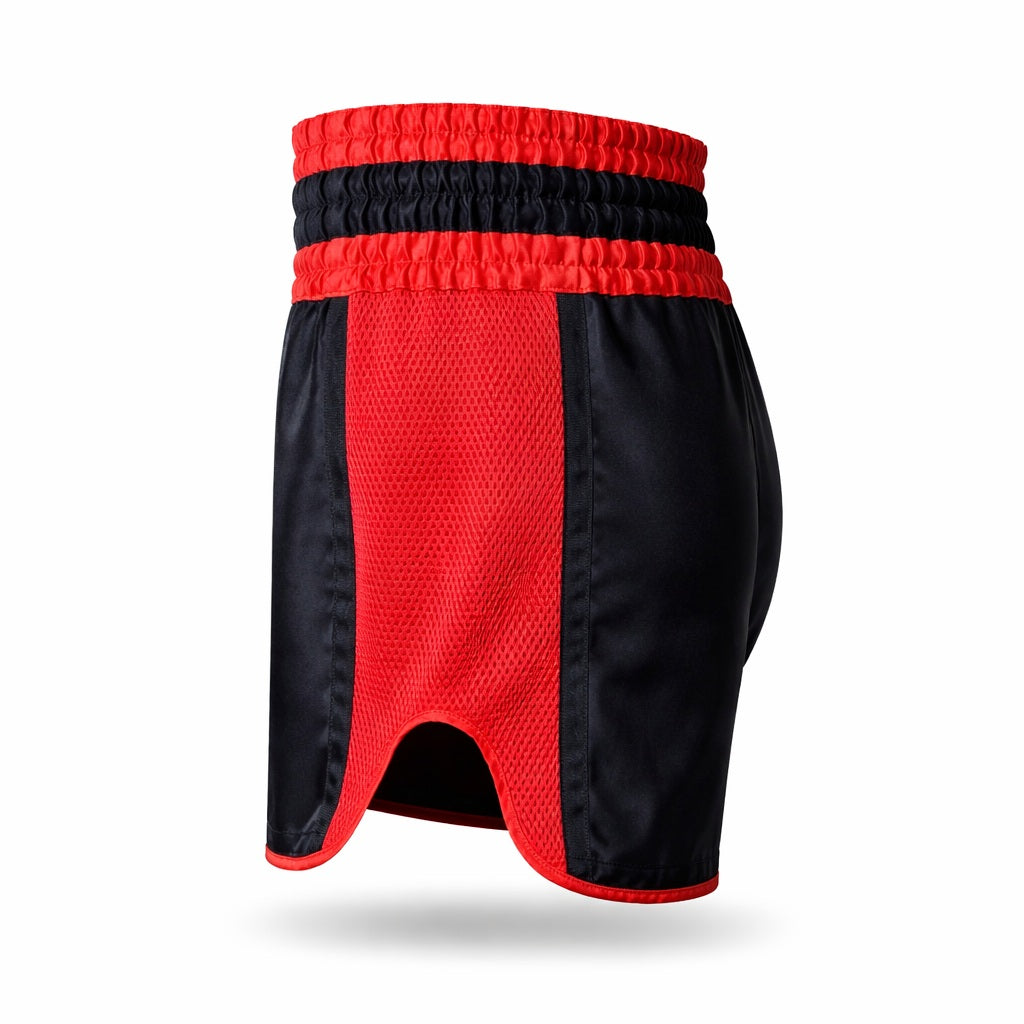 Invicto-Co Muay Thai Aspire Falcon Shorts EAM1 Red 2.jpg