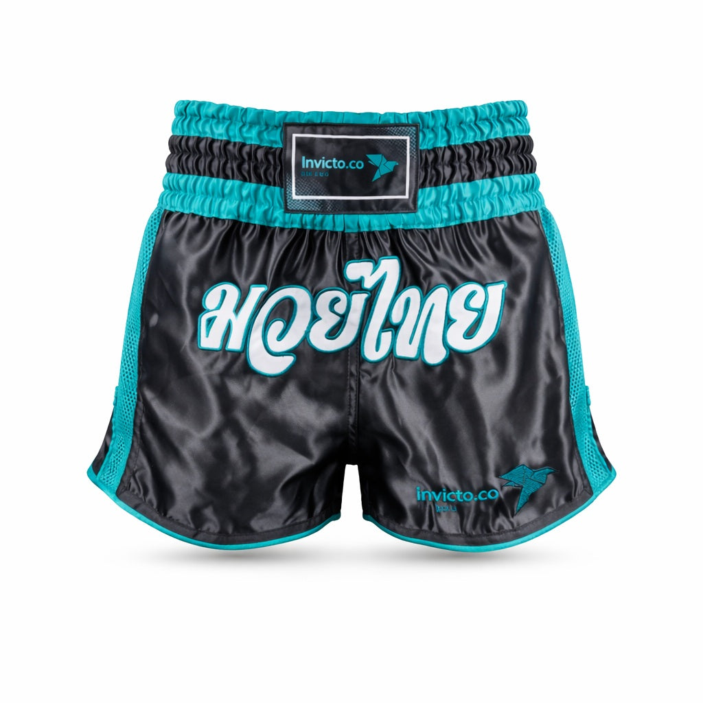 Invicto-Co Muay Thai Aspire Falcon Shorts EAM1 Green.jpg
