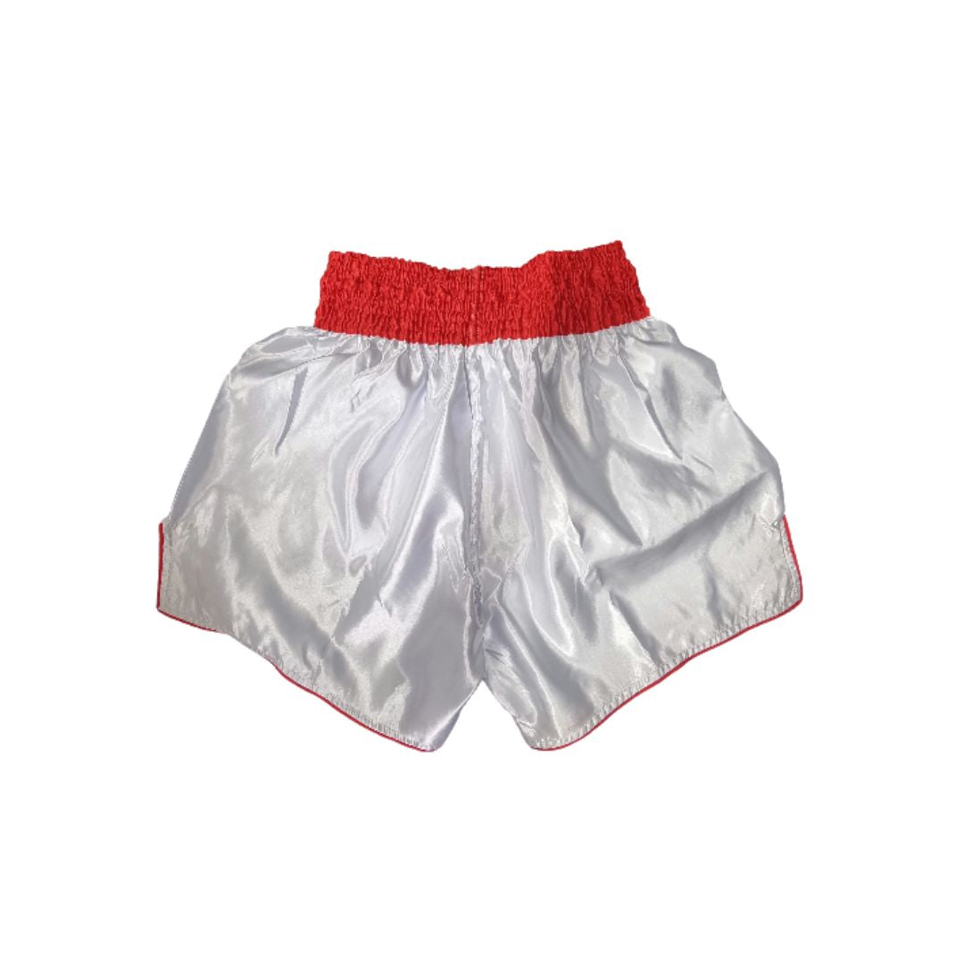 FSNZ Adults Muay Thai Shorts white and red 2.jpg