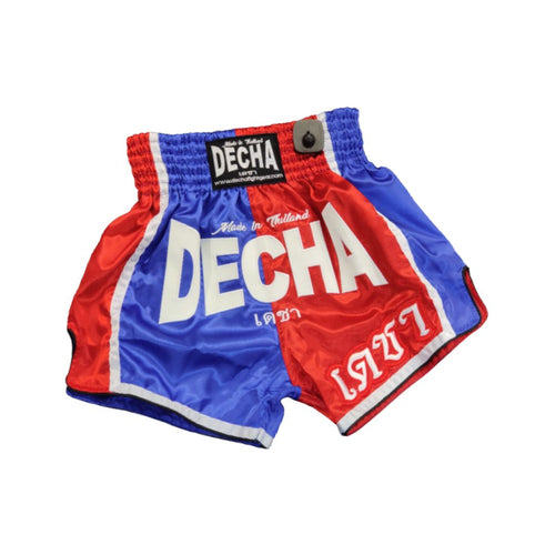 Decha Muay Thai Shorts Blue and Red 2.jpg