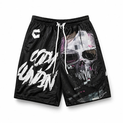 Diablo Skull MMA Shorts