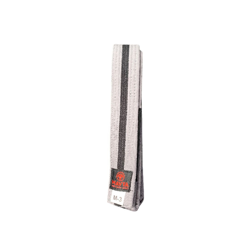 Mavya BJJ Belt kids Ranked Black and Grey 2.jpg