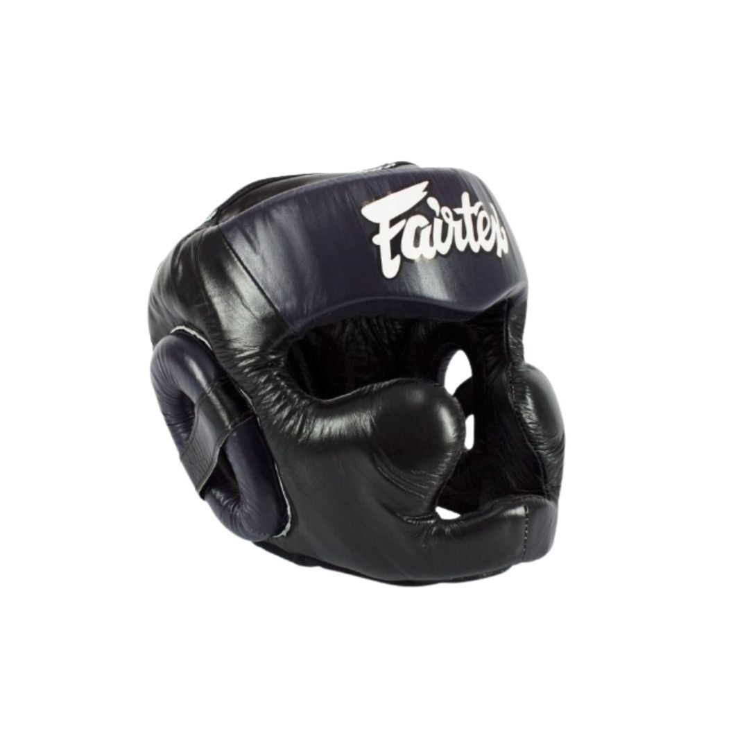 Fairtex Diagonal Vision Sparring Head Guard - Lace Up HG13LC 4.jpg