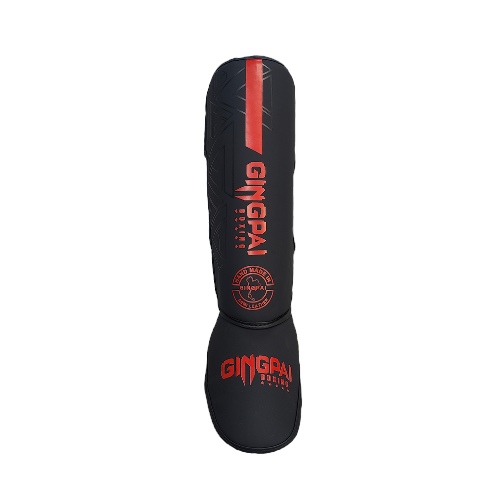 Gingpai Shin Guards Black and Red.png