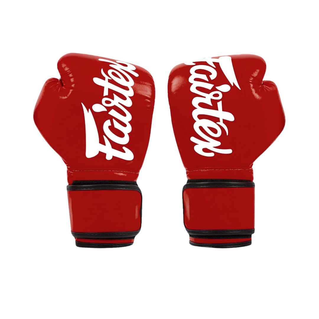 Fairtex Boxing Gloves Microfiber BGV14 Red 3.jpg