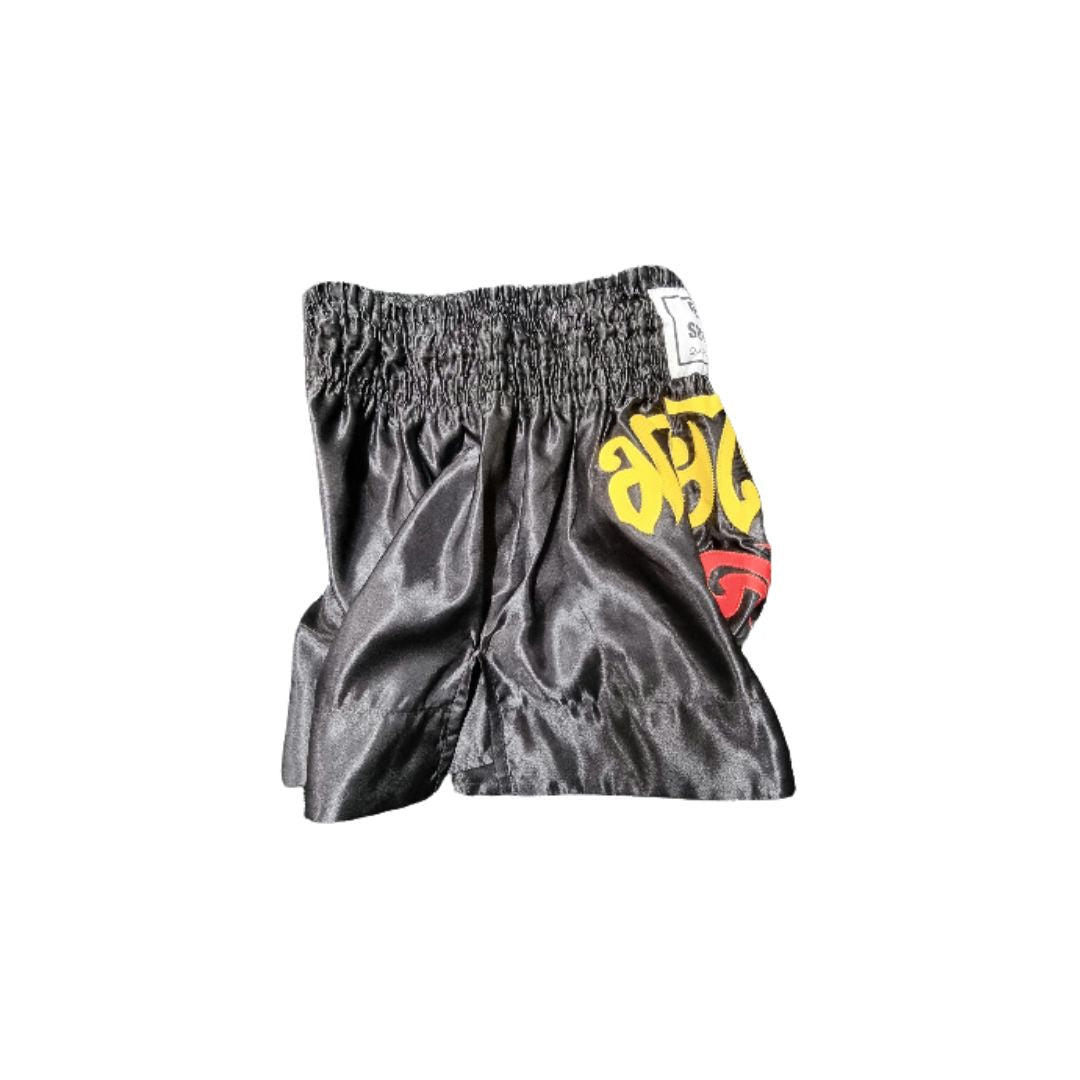 FSNZ Adults Muay Thai Shorts black 3.jpg