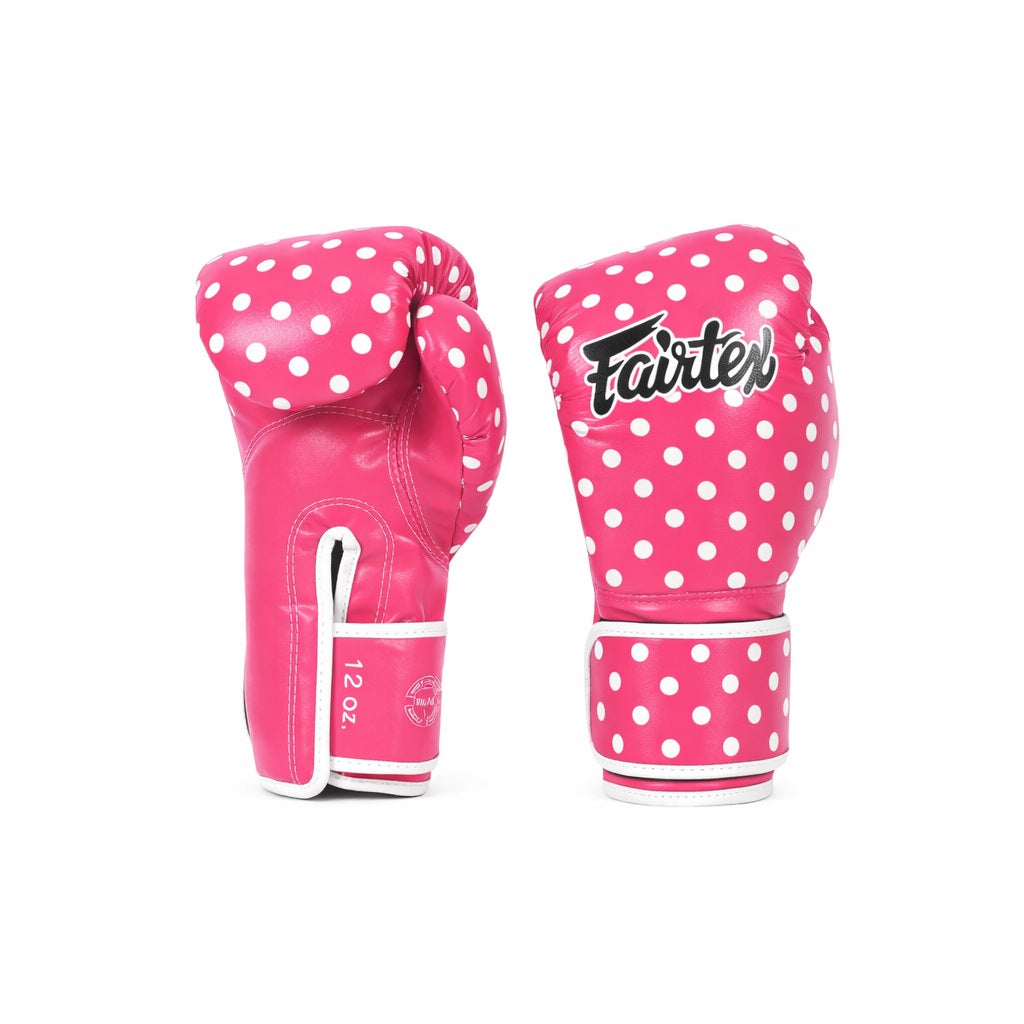 Fairtex Boxing Gloves Microfiber Art Collections Polka Dot-2.jpg