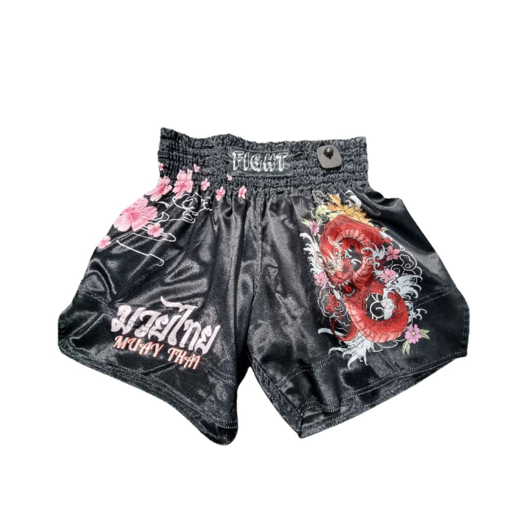 Fight Red Dragon Muay Thai Shorts.jpg