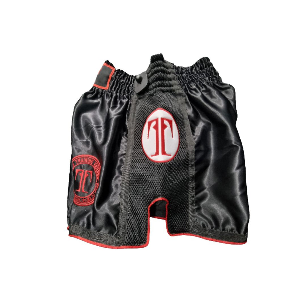 TitanTG  Blood Red CL Retro Muay Thai Shorts 3.jpg