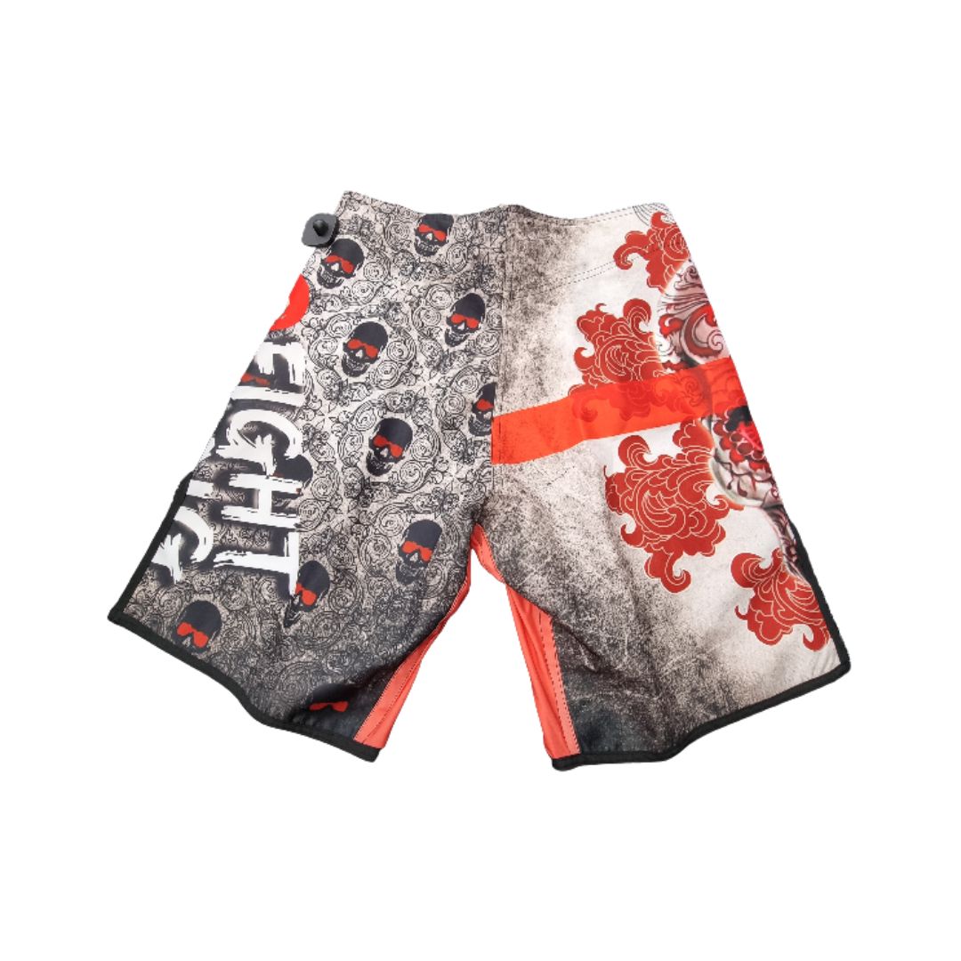 AR Fight King Skull Union MMA Shorts 2.jpg
